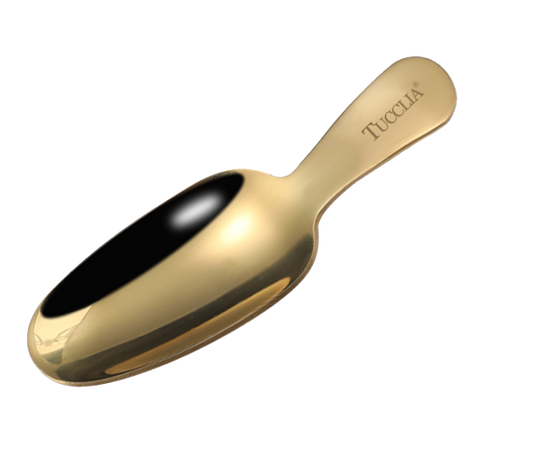 TUCCLIA Gold Short-Handled Tea Spoon