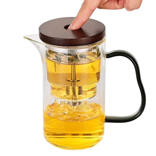 Loose Leaf Tea Glass Steeper