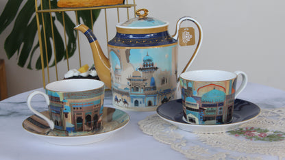 The Indigo Palaces  Tea sets