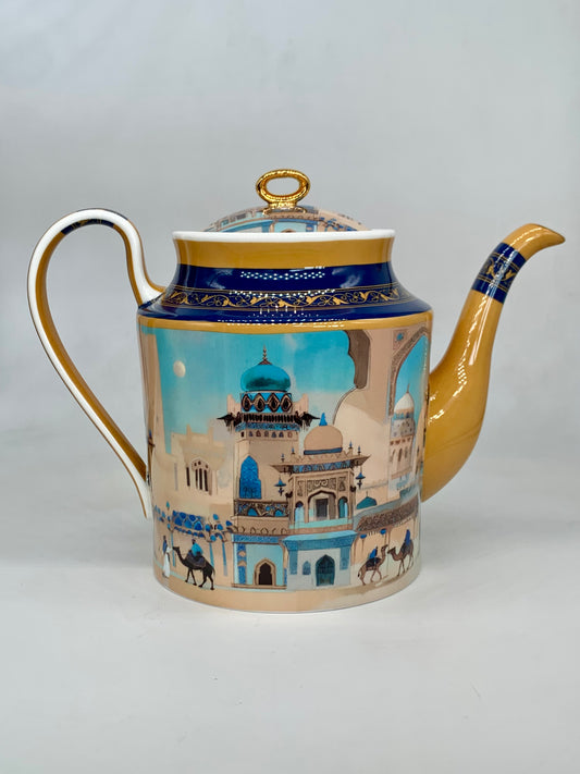 The Indigo Palaces  Teapot