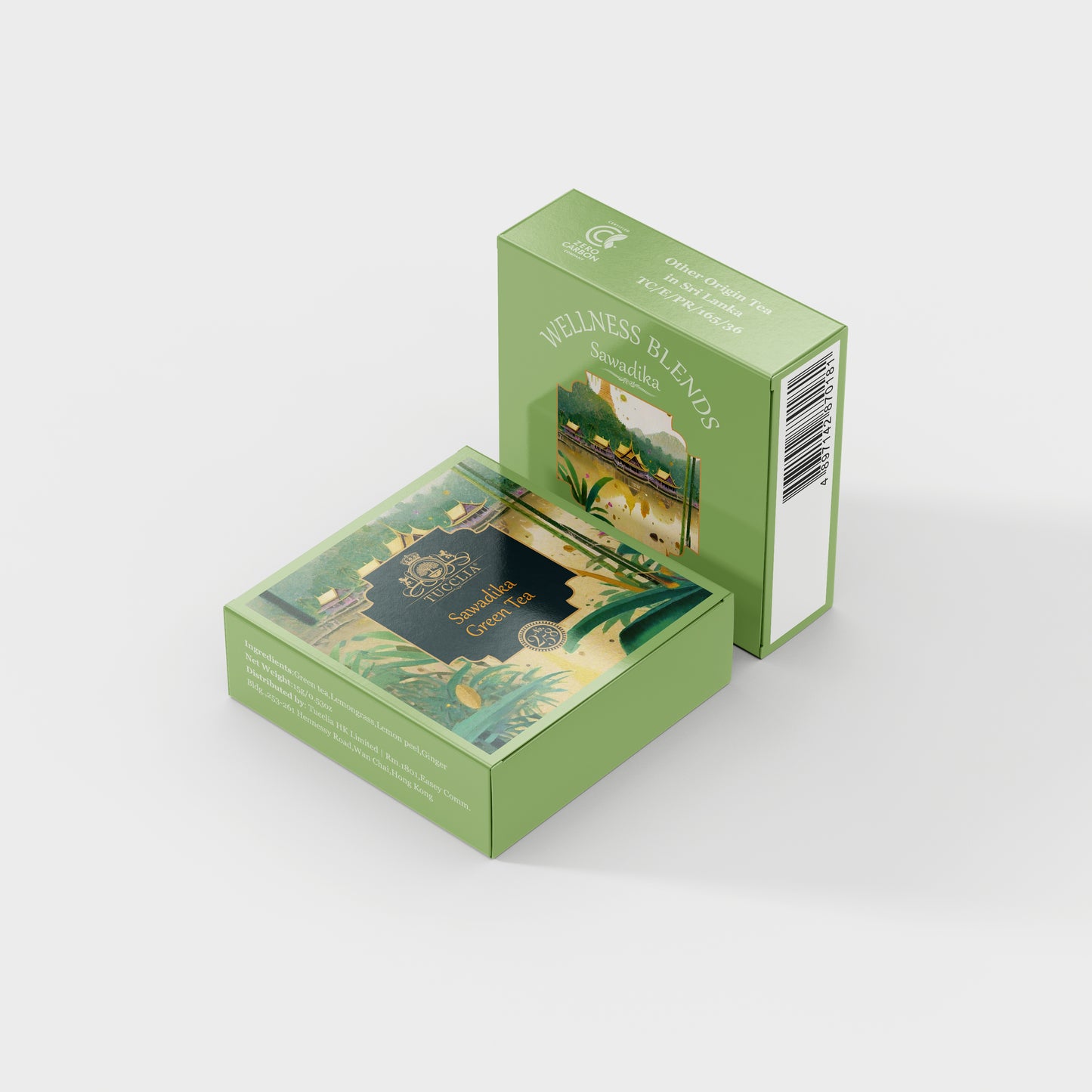 Sawadika Green Tea
