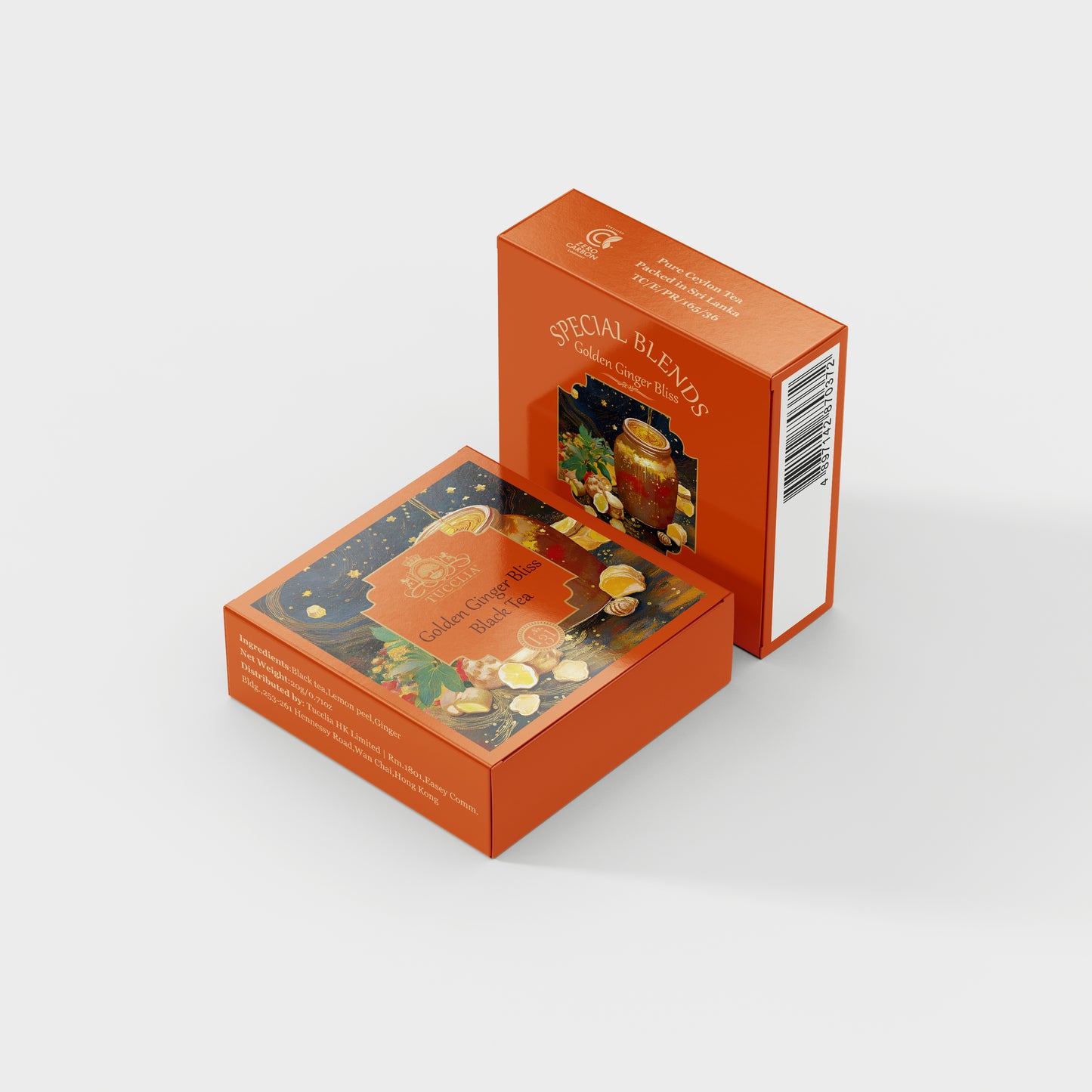 Golden Ginger Bliss Black Tea