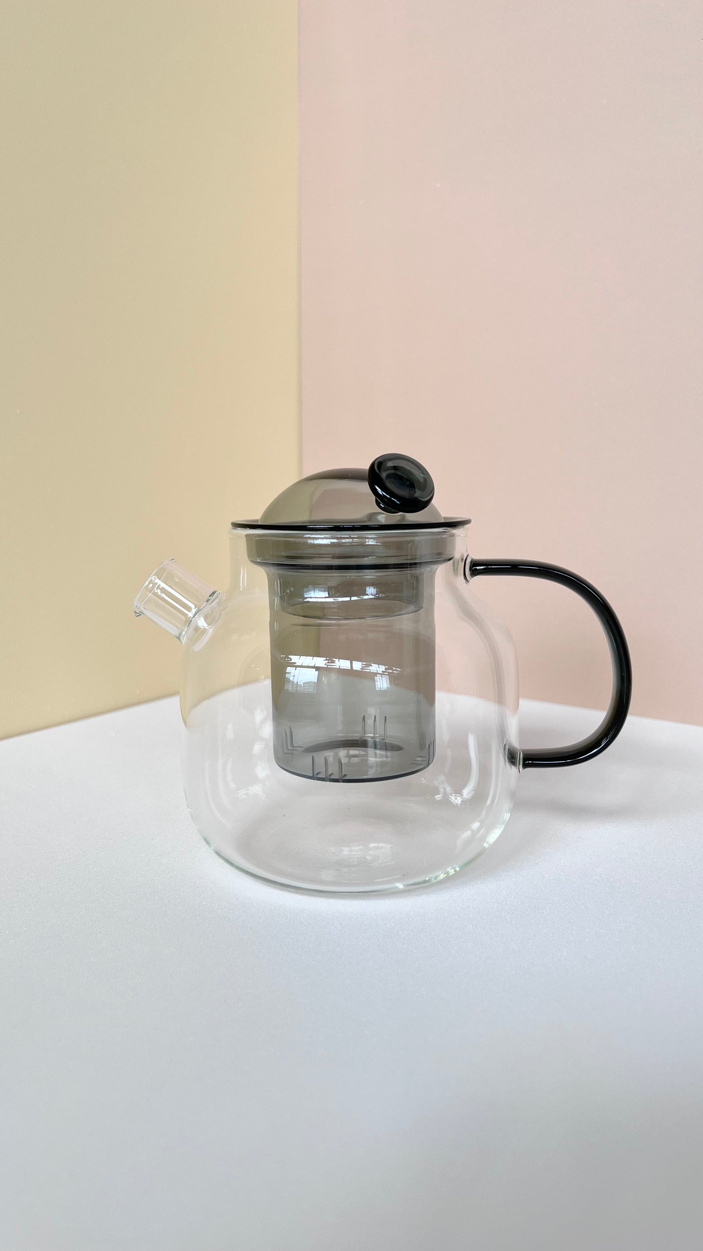 Fine Borosilicate Teapot with Removable Infuser